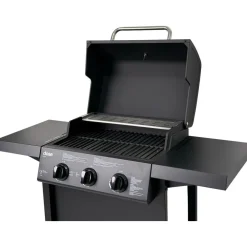 Discount Dose Kaasugrilli Barbeque 10139, 3 poltinta, musta