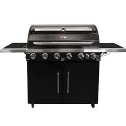 Hot Kobe Kaasugrilli Black 6 poltinta + sivukeitin