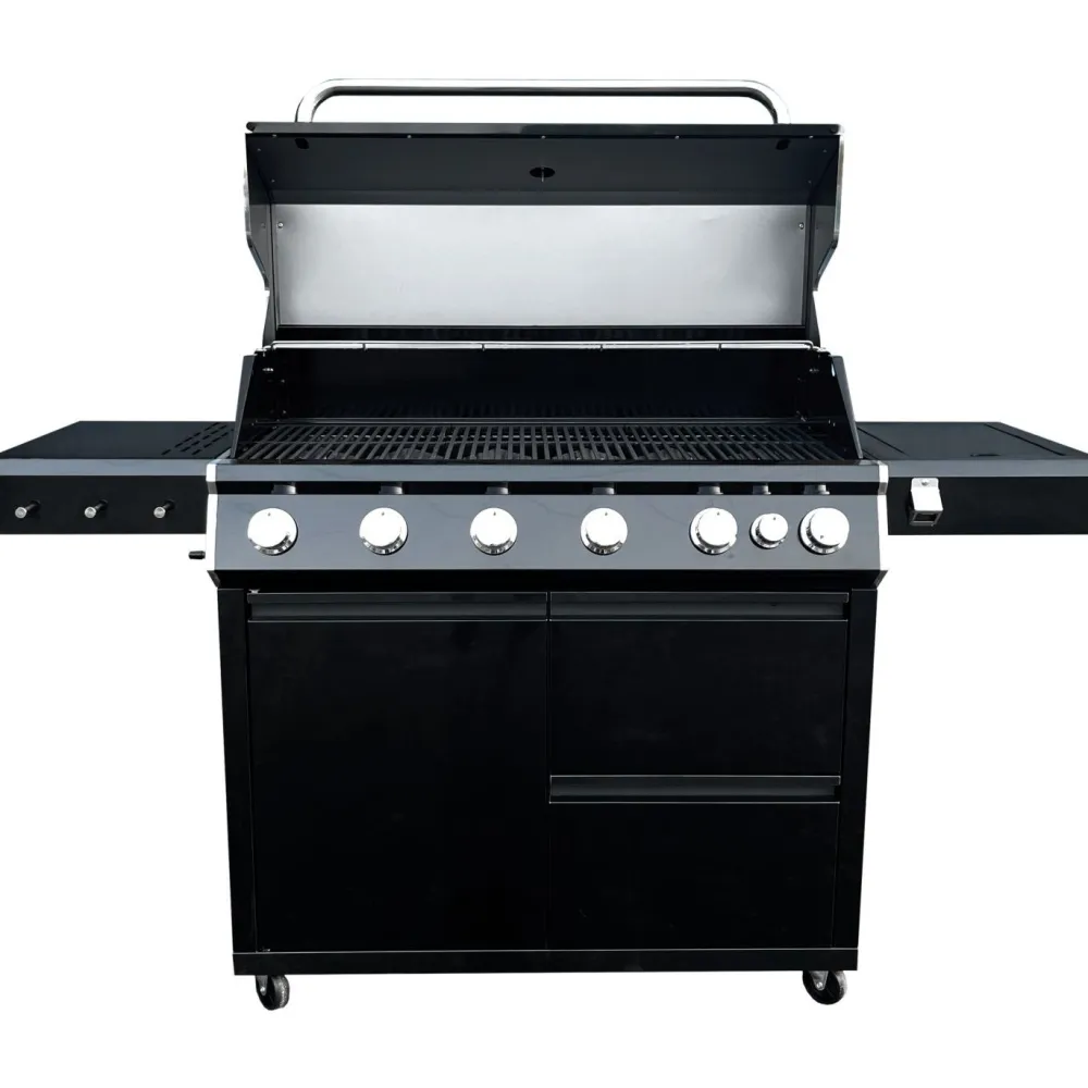 Hot Kobe Kaasugrilli Premium, 6 poltinta, sivukeitin