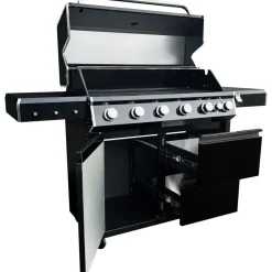 Hot Kobe Kaasugrilli Premium, 6 poltinta, sivukeitin