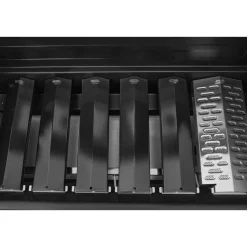 Outlet Kobe Kaasugrilli Premium 6+1, 5 poltinta, sivukeitin, Sear-poltin, lasikansi, musta