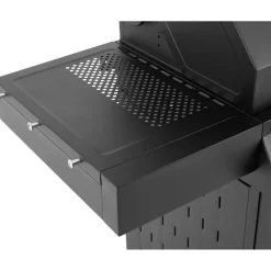 Outlet Kobe Kaasugrilli Premium 6+1, 5 poltinta, sivukeitin, Sear-poltin, lasikansi, musta