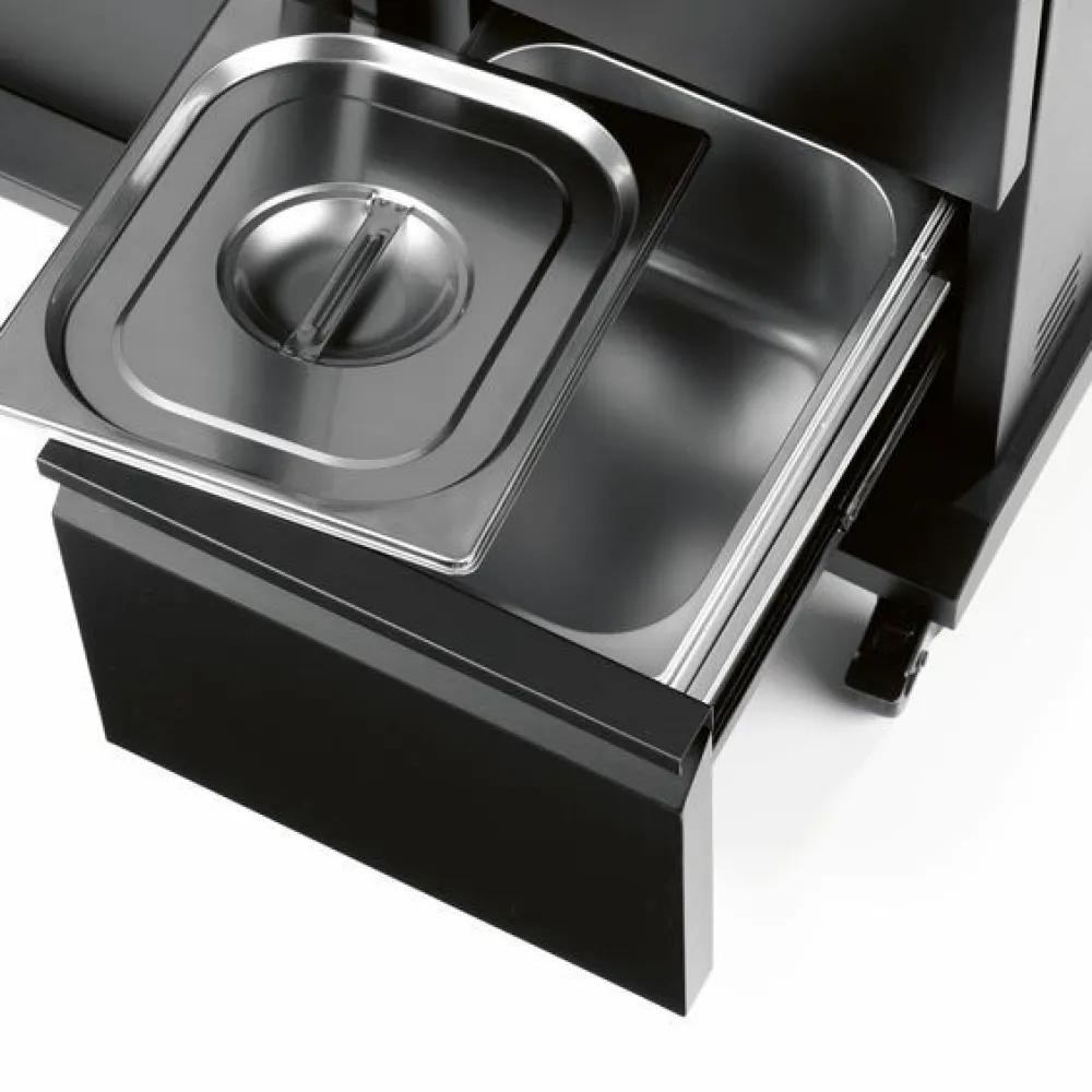 Clearance Landmann Kaasugrilli Rexon Cool Black MaxX 4.1, 4 poltinta, infrapunasivukeitin