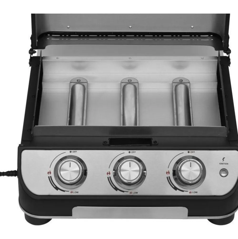 Outlet Mustang Kaasugrilli Plate 3, 3 poltinta