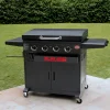 Sale Chargriller Kaasugrilli/parilagrilli Char-Griller Flat Iron Premium, 4 poltinta