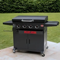 Sale Chargriller Kaasugrilli/parilagrilli Char-Griller Flat Iron Premium, 4 poltinta