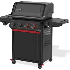 Clearance Weber Grill Kaasugrilli Weber Spirit EPX-435R Stealth, 4 poltinta, sivukeitin, musta