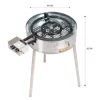 Outlet GrillSymbol Kaasupoltin TW-580 Ø49 cm, pitkillä jaloilla