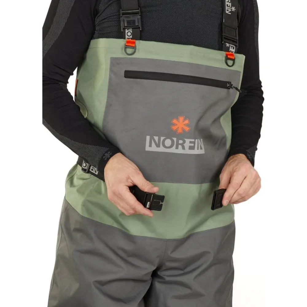 Clearance Norfin Kahluuhousut Pilot Stockingfoot, harmaa