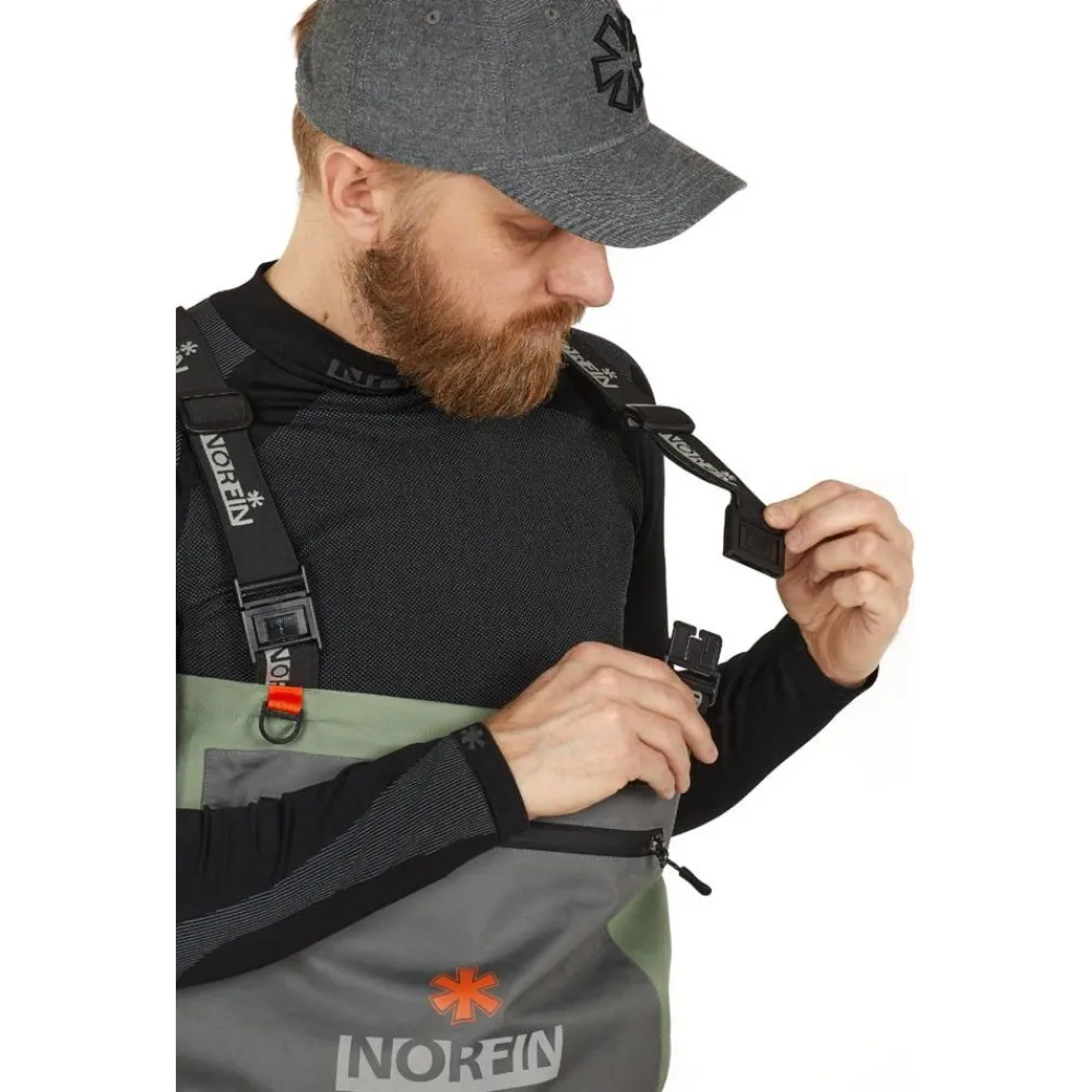 Clearance Norfin Kahluuhousut Pilot Stockingfoot, harmaa