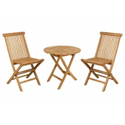 Sale Baltic Garden Kahvisetti Milano, pöytä ja 2 tuolia