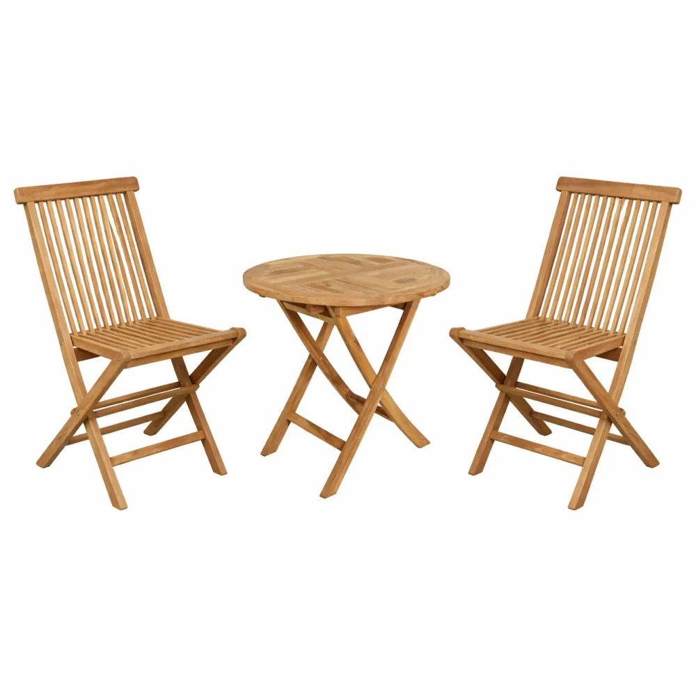 Sale Baltic Garden Kahvisetti Milano, pöytä ja 2 tuolia