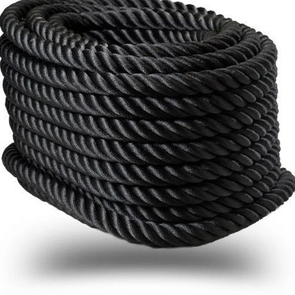 Outlet Piippo Kaideköysi keinohamppu musta 36mm x 40m