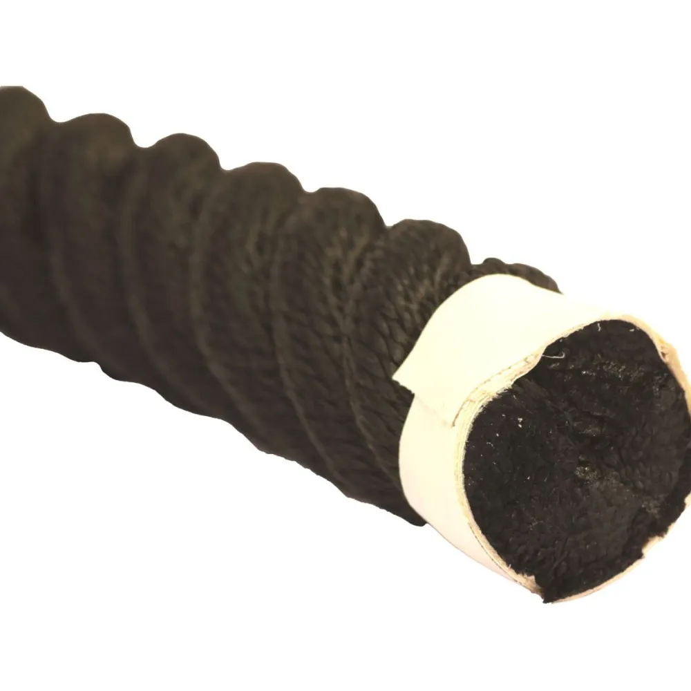 Outlet Piippo Kaideköysi keinohamppu musta 36mm x 10m