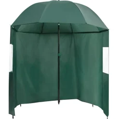 Clearance FinePRICE Kalastusaurinkovarjo 220x193 cm vihreä