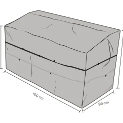 Outlet Brafab Kalustesuoja säätötuolisetille , 190x95x100cm, vedenkestävä, musta