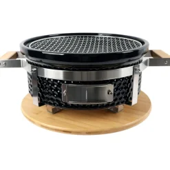 Best Easy Cooking Kamado-grilli Kamado Korea/Hibachi BBQ, Ø28 cm, pöytämalli, musta
