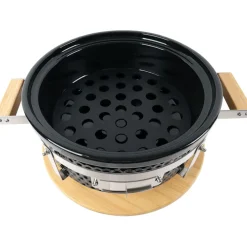 Best Easy Cooking Kamado-grilli Kamado Korea/Hibachi BBQ, Ø28 cm, pöytämalli, musta