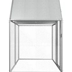 Best FinePRICE Kanahäkki, 2x1x1,5m, galvanoitu teräs