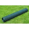 FinePRICE Kanaverkko galvanoitu PVC pinnoitteella silmäkoko 13mm 25x0.75m vihreä