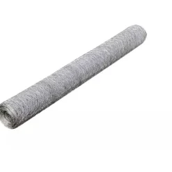 Discount FinePRICE Kanaverkko galvanoitu PVC pinnoitteella silmäkoko 36mm 25x1m hopea