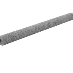 Discount FinePRICE Kanaverkko galvanoitu teräs silmäkoko 25mm 25x1.5m hopea