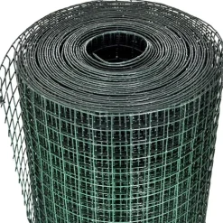 Outlet FinePRICE Kanaverkko 19x19mm galvanoitu PVC pinnoitteella 10x1m vihreä