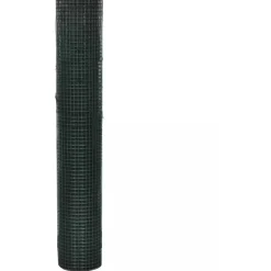 Outlet FinePRICE Kanaverkko 19x19mm galvanoitu PVC pinnoitteella 10x1m vihreä