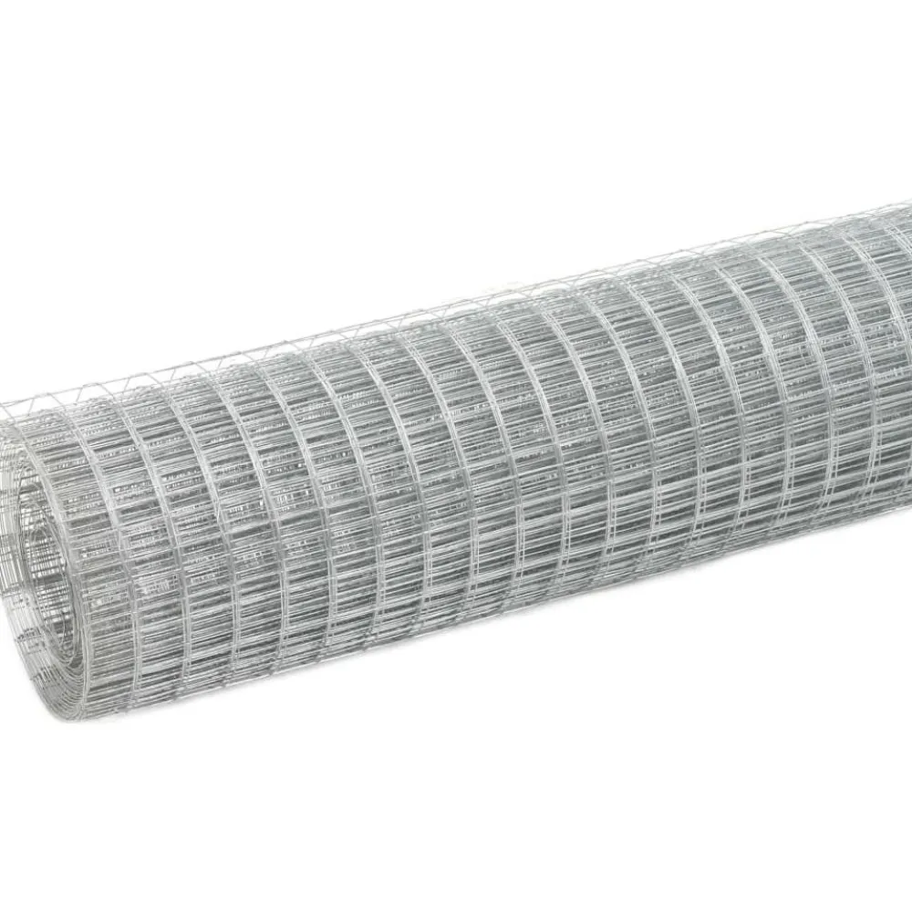 Sale FinePRICE Kanaverkko 19x19mm galvanoitu teräs 10x0.5m hopea