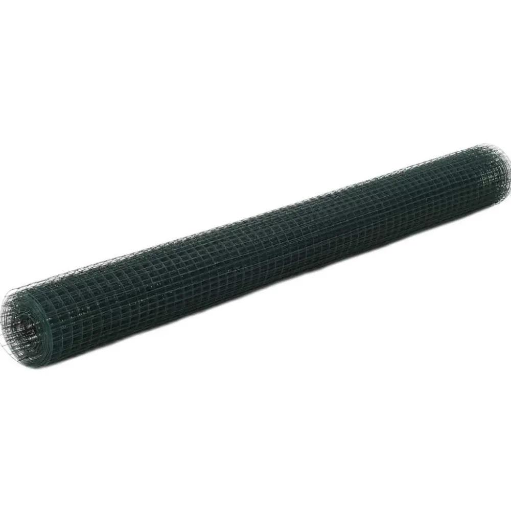 Sale FinePRICE Kanaverkko 12x12mm galvanoitu teräs 10x1.5m vihreä