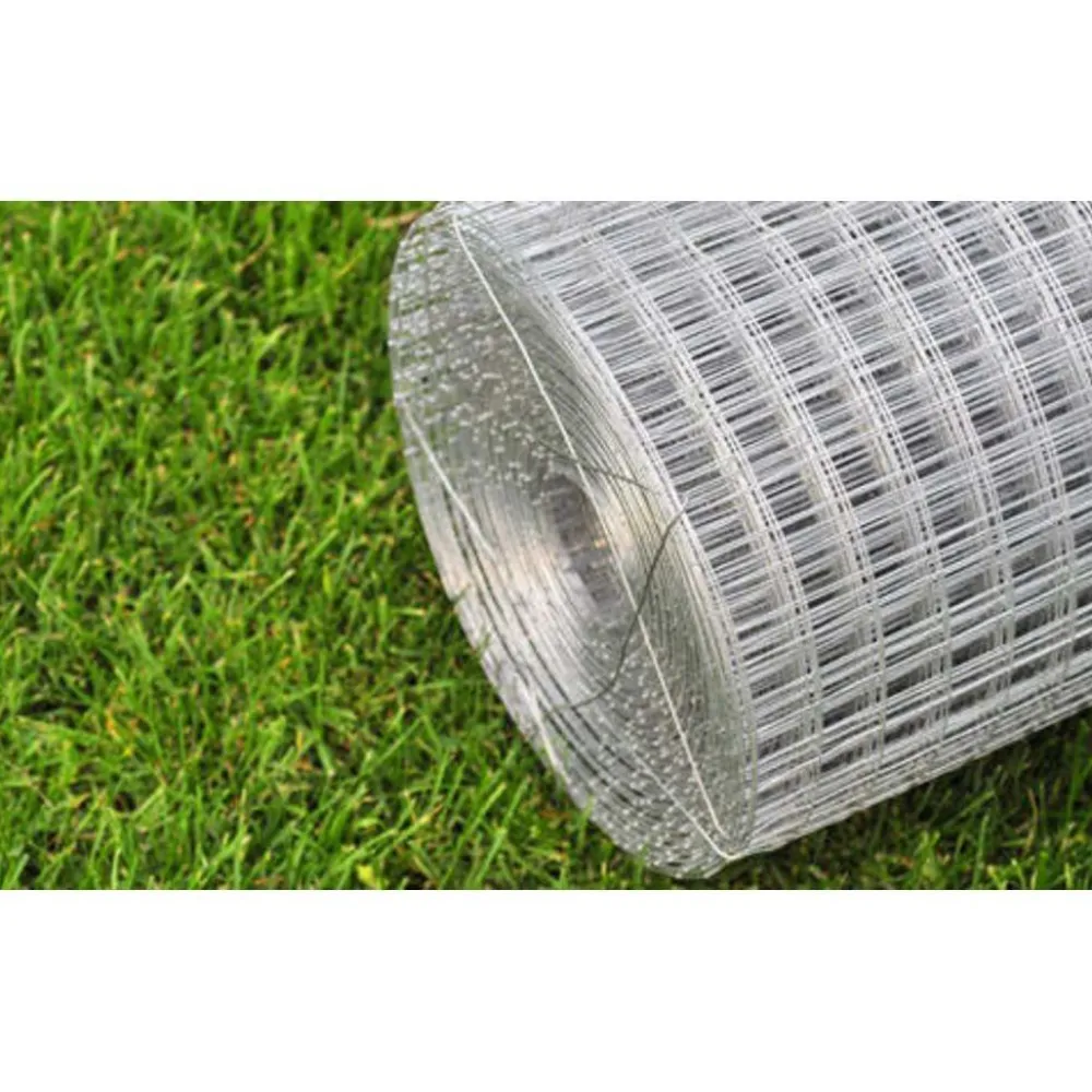 Clearance FinePRICE Kanaverkko 12x12mm galvanoitu teräs 10x1m hopea