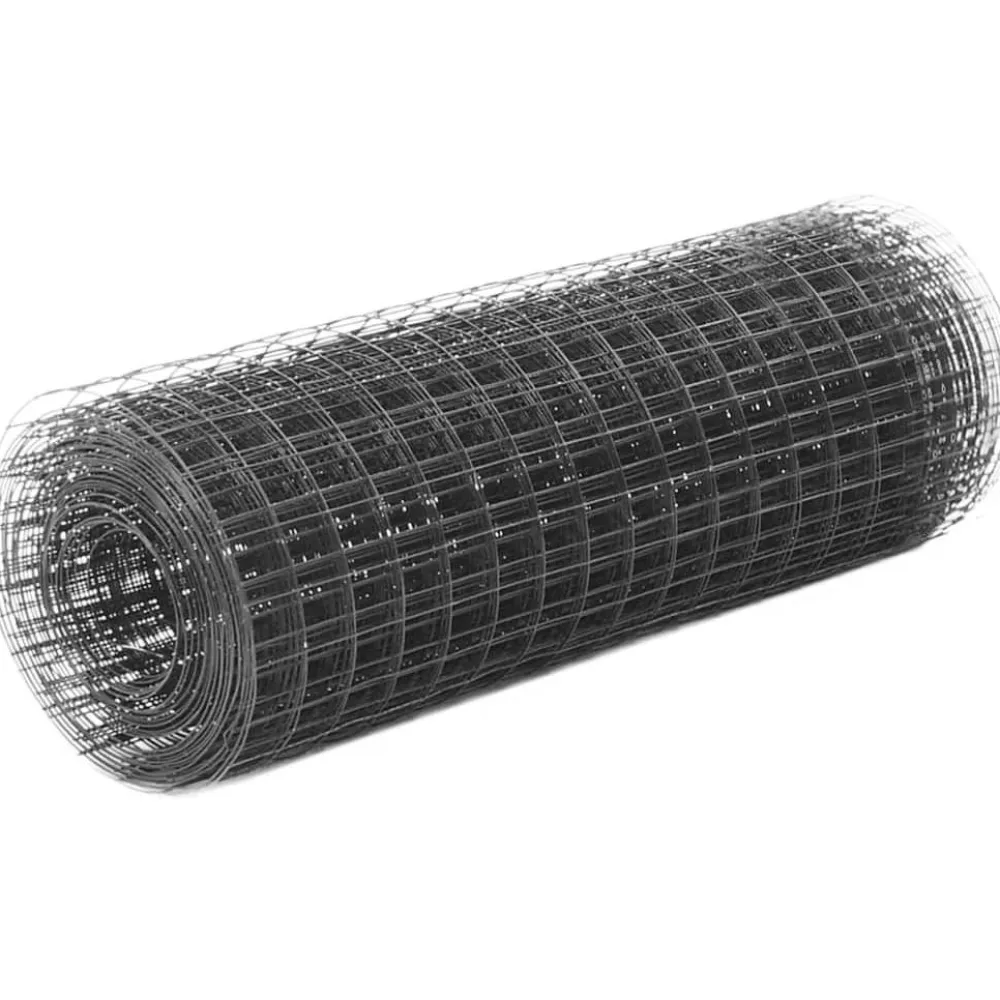 Sale FinePRICE Kanaverkko 12x12mm galvanoitu teräs 25x0.5m harmaa
