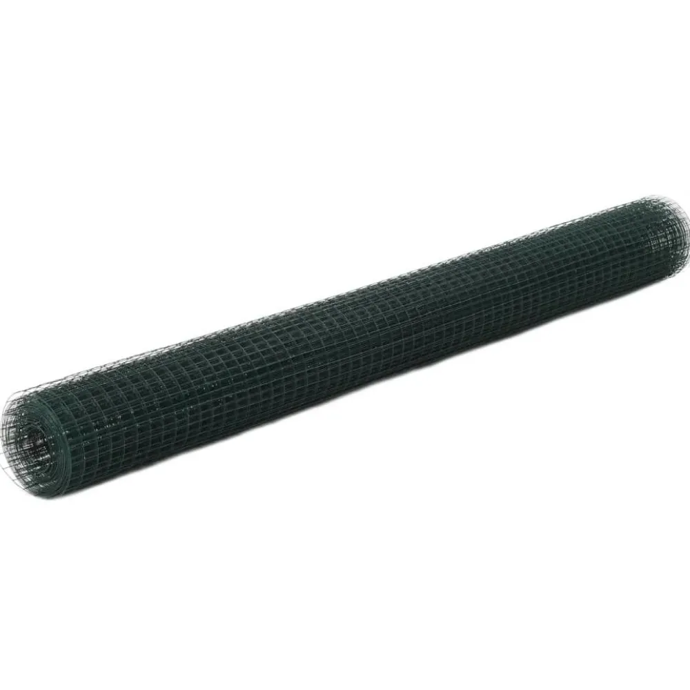 Discount FinePRICE Kanaverkko 12x12mm galvanoitu teräs 25x1.5m vihreä