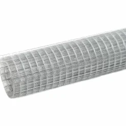 Outlet FinePRICE Kanaverkko 19x19mm galvanoitu teräs 10x1.5m hopea