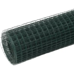 New FinePRICE Kanaverkko 16x16mm galvanoitu teräs 25x0.5m vihreä