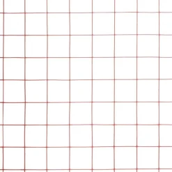 Hot FinePRICE Kanaverkko 19x19mm teräs PVC pinnoitteella 10x1m punainen
