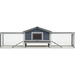 FinePRICE Kaninkoppi, 303x60x86cm, harmaa