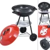 Online FinePRICE Kannettava xxl hiiligrilli pyörillä 44 cm