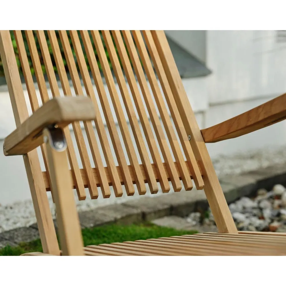 Clearance Brafab Kansituoli Julita, kokoontaittuva, tiikki