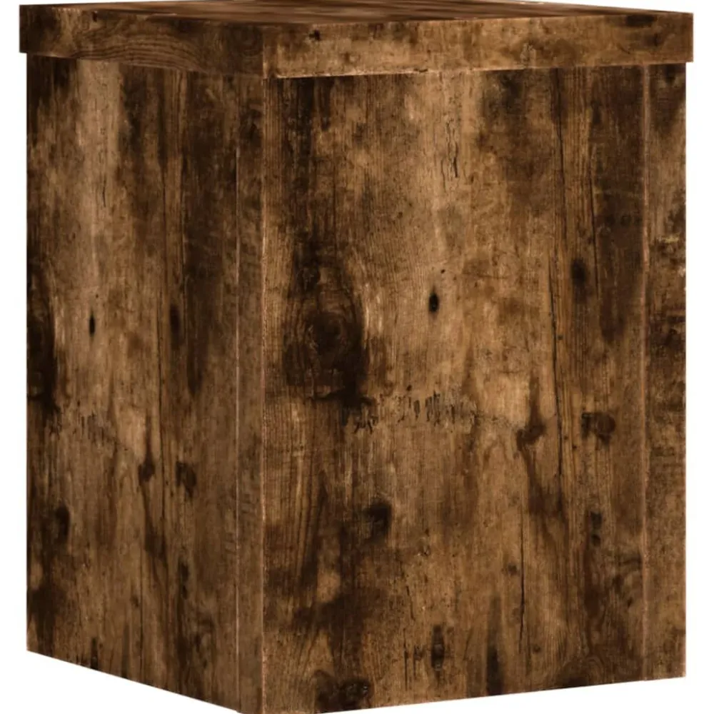 Sale FinePRICE Kasvitelineet 2 kpl savutammi 15x15x20 cm tekninen puu (52892)