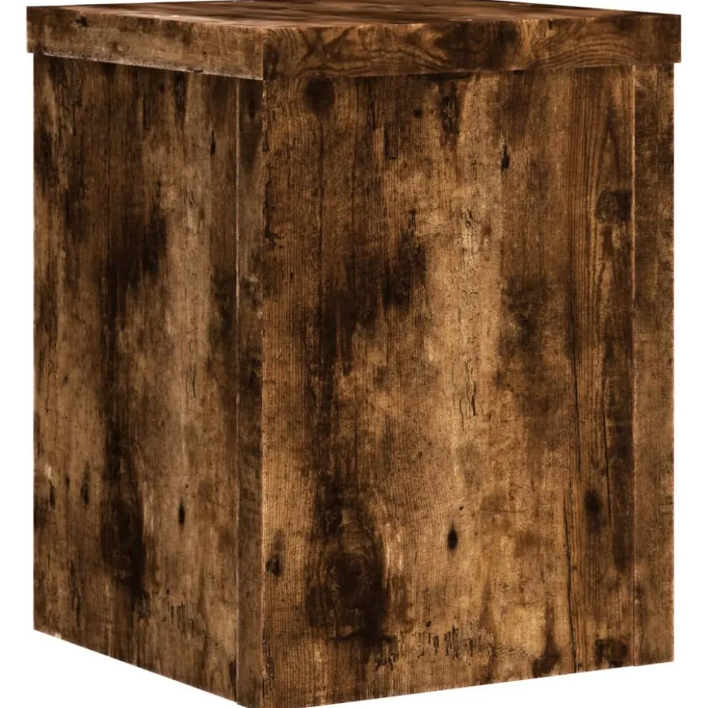 Sale FinePRICE Kasvitelineet 2 kpl savutammi 15x15x20 cm tekninen puu (52892)