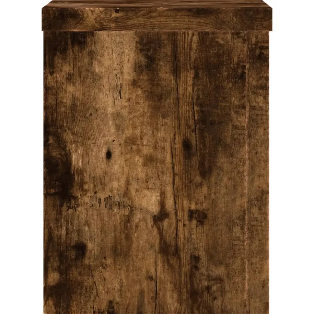 Sale FinePRICE Kasvitelineet 2 kpl savutammi 15x15x20 cm tekninen puu (52892)