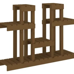 Clearance FinePRICE Kasviteline hunajanruskea 104,5x25x77,5 cm, mänty