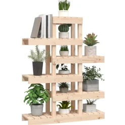 Clearance FinePRICE Kasviteline hunajanruskea 104,5x25x77,5 cm, mänty