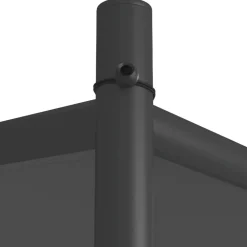 Best FinePRICE Katos antrasiitti 4x4 m 180 g/m² kangas ja teräs