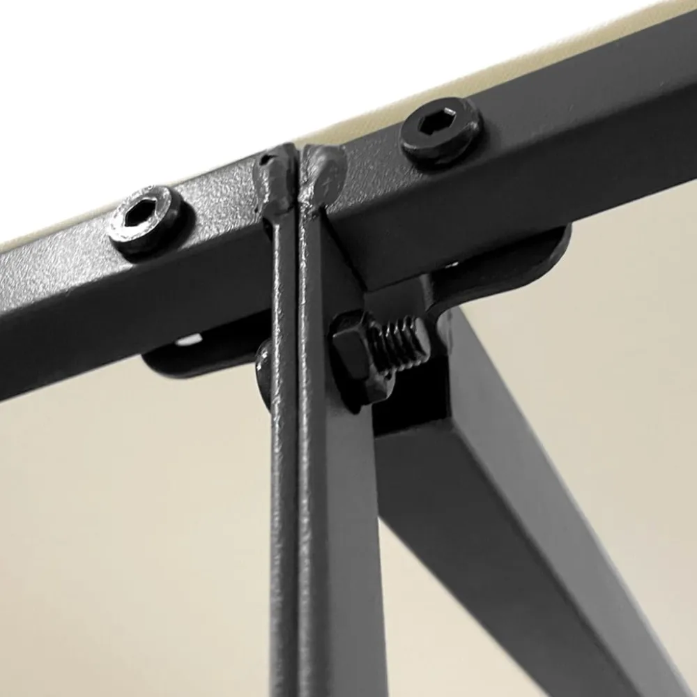 New FinePRICE Katos 2x2,3 m 180 g/m² kangas ja teräs kerma