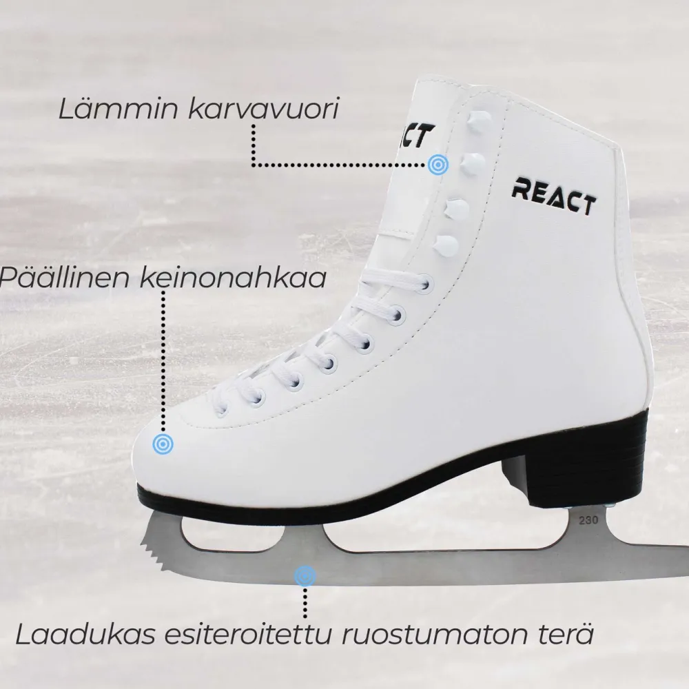 Sale React Kaunoluistimet eri kokoja ja värejä