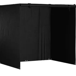New FinePRICE Keinun penkinsuoja 12 purjerengasta 220x177x220 cm polyeteeni