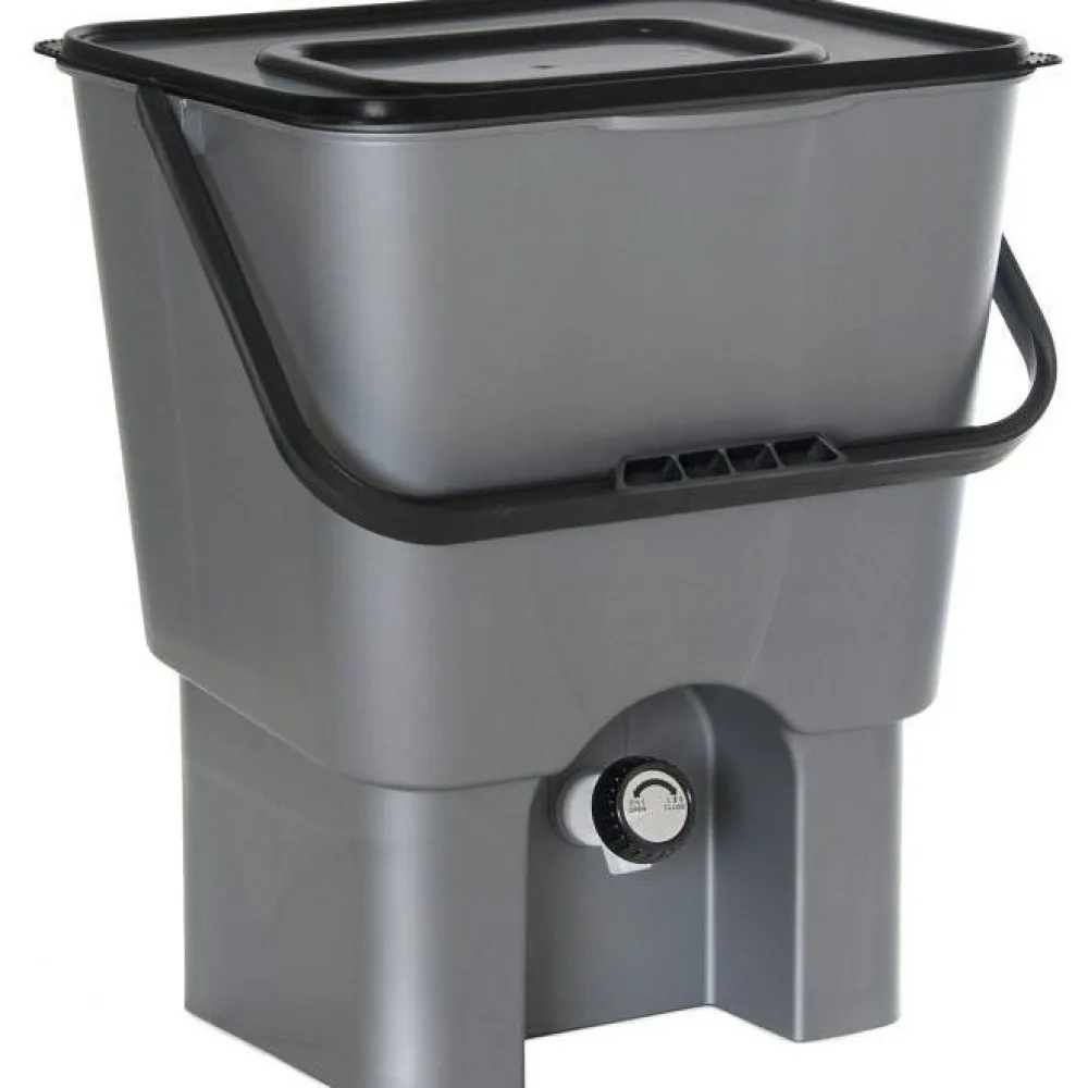 Hot Greenline Keittiökomposti Urban Garden 15 L harmaa
