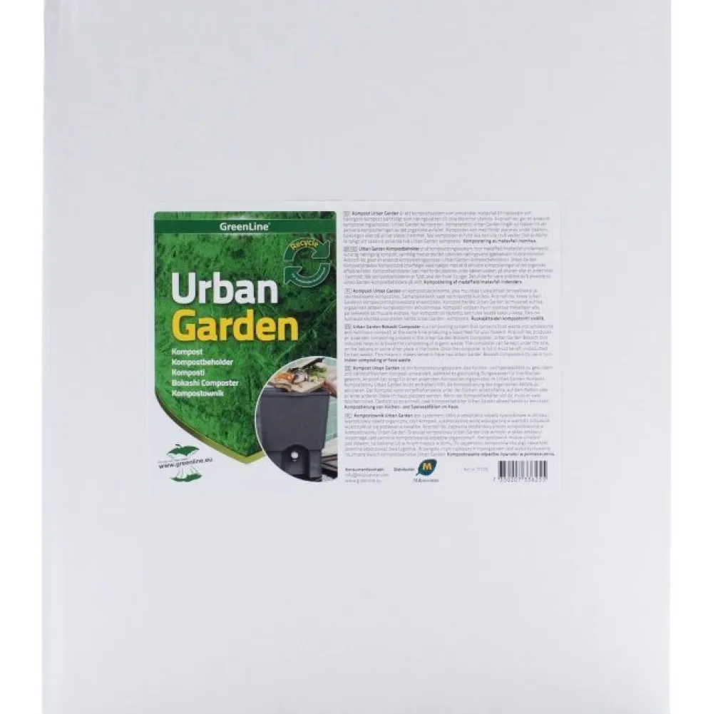Hot Greenline Keittiökomposti Urban Garden 15 L harmaa